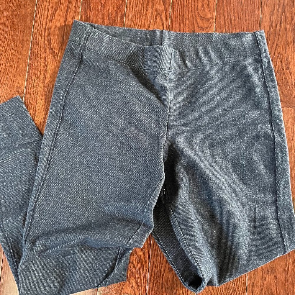 Lou & Grey Leggings Blue Denim Color Size M EUC - Picture 2 of 2